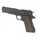 Страйкбольный пистолет Colt 1911, Gas, чёрный, металл (KJW)